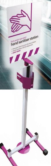 Foot Operated Hand Sanitiser Dispenser